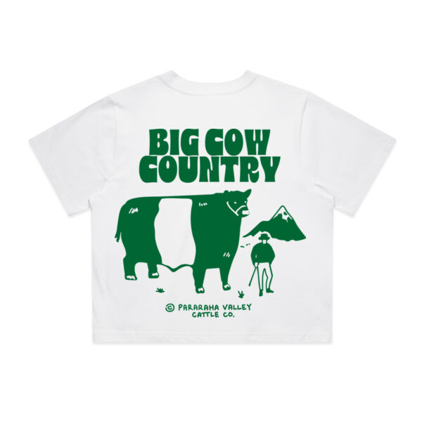 Big Cow Country Woman's Crop Tee Thumbnail