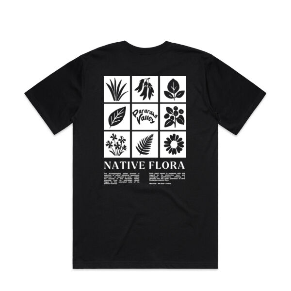 Native Flora Men's Box Tee - DARK Thumbnail