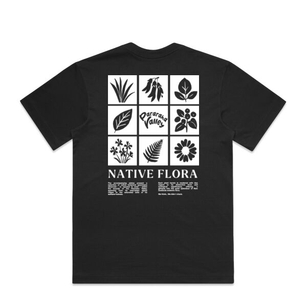 Native Flora Men's Box Tee - DARK Thumbnail